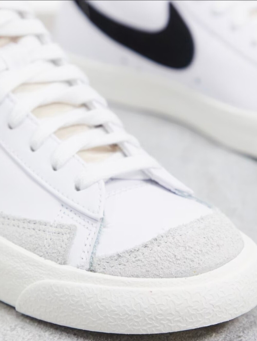NWOB Nike Blazer Mid '77 Women's Leather Shoes White US 11 - Picture 7 of 15